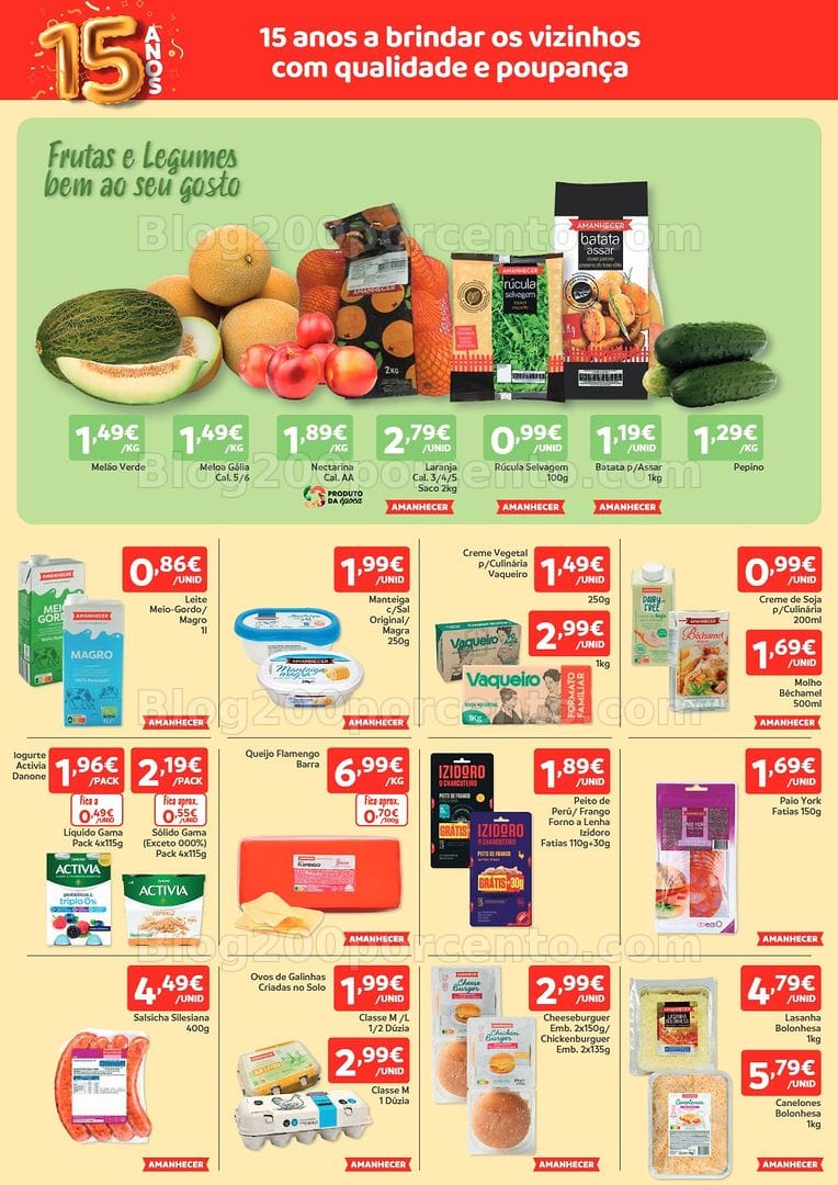Antevisão Folheto AMANHECER Promoções de 9 a 15 julho